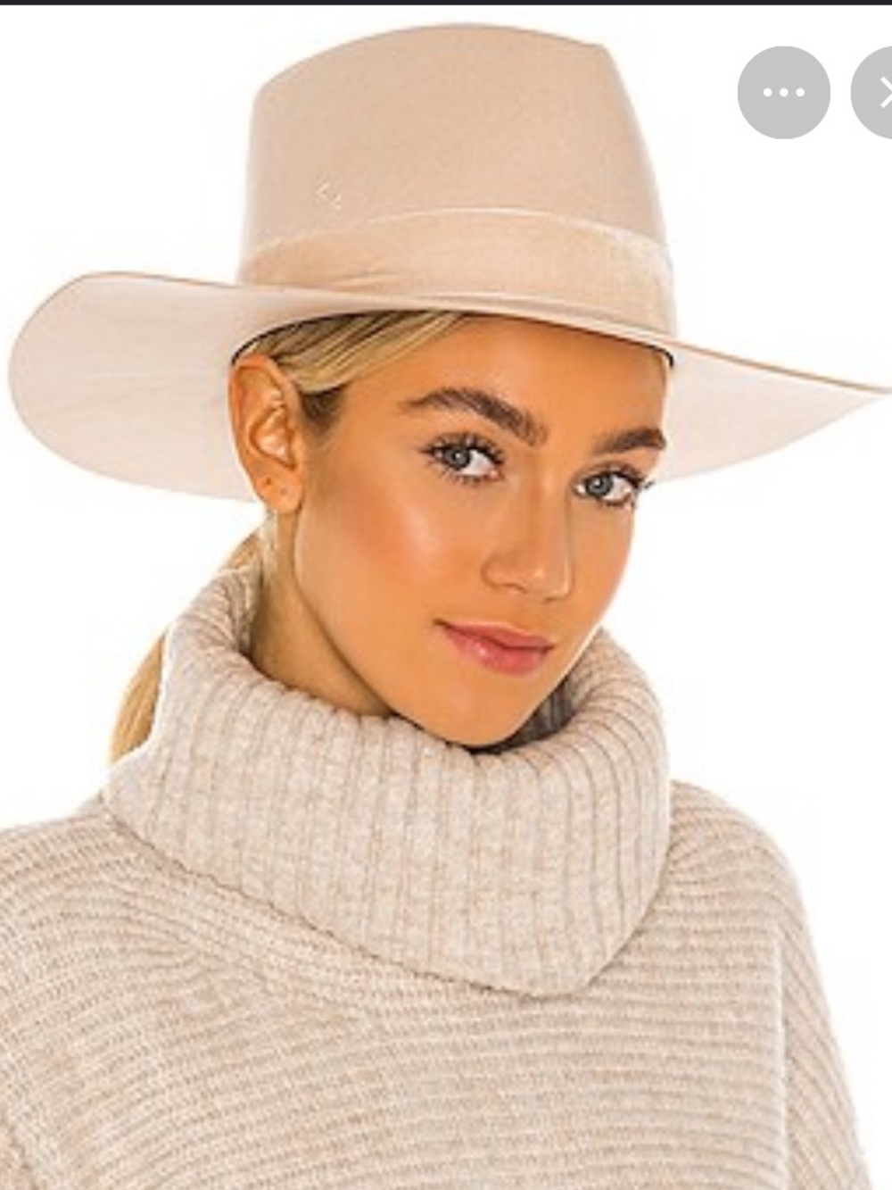😍Lack of Color Benson Fedora in Light Beige Small